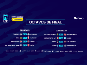 Agenda para octavos horizontal