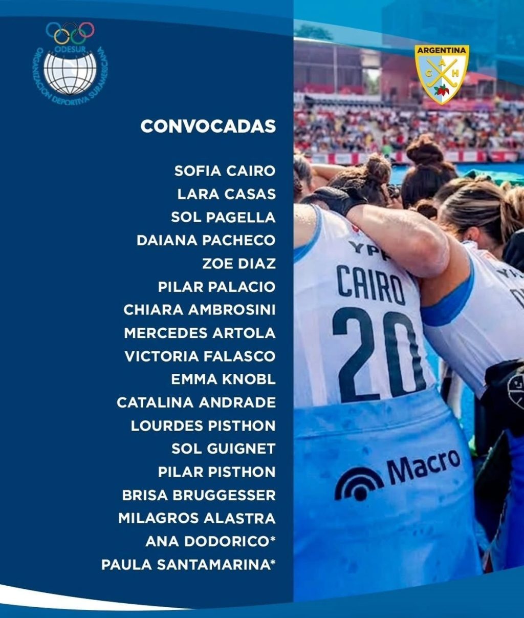 Leonas convocadas suramericanos